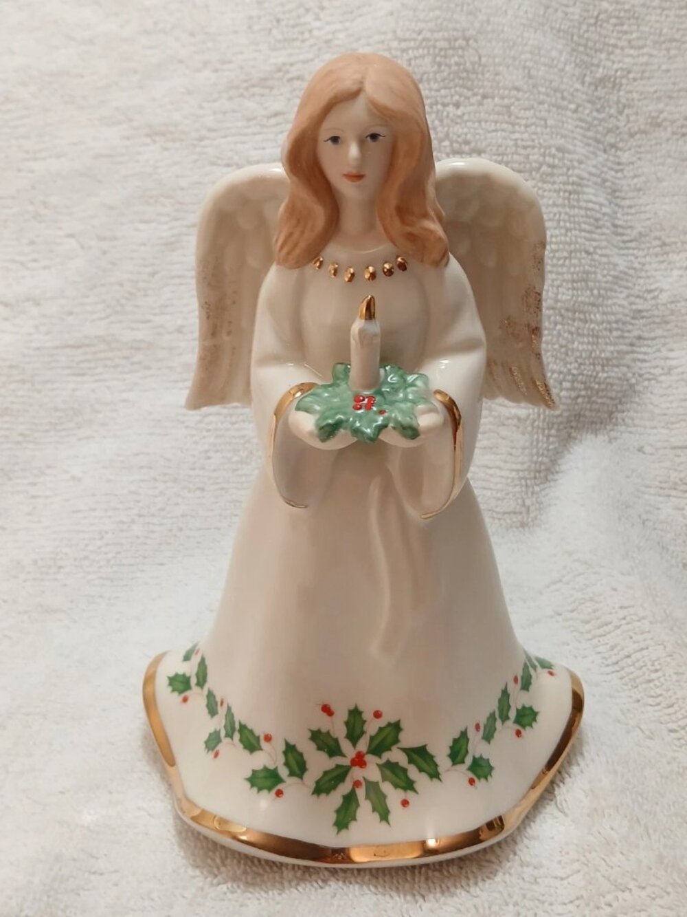 LENOX Angel Holy Night Holiday 6.75" Christmas Figurine
